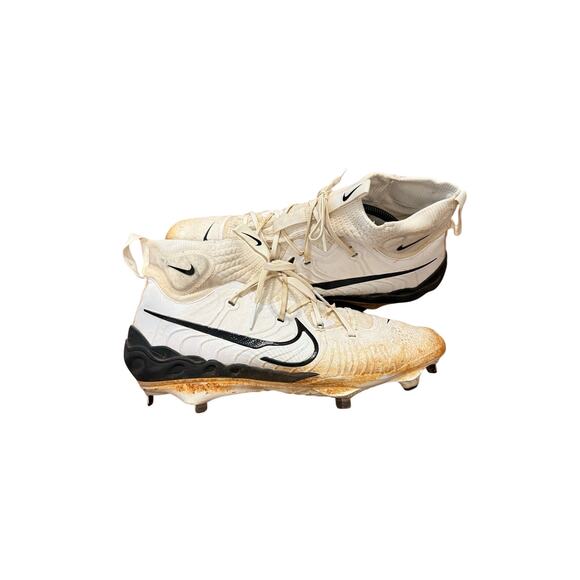 LSU PLAYER USED! Nike Hightop Hurache Baseball Cleats – Size 13 - Picture 1 of 5